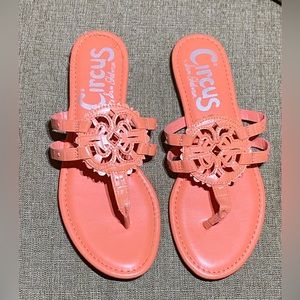 Sam Edelman circus orange sandals Size 8.5